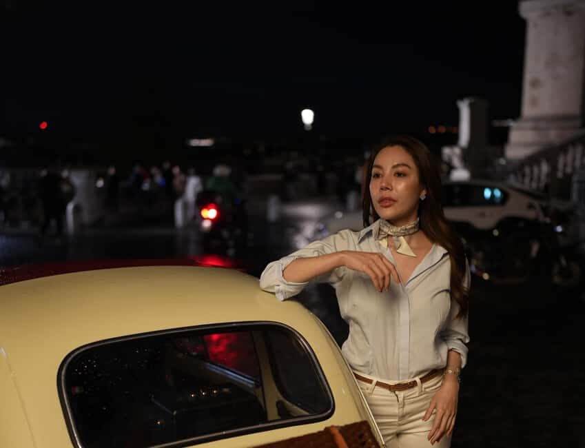 Rome: Night Tour in a Vintage Fiat 500 with Aperol Spritz - Colosseum sights after dark: seeing the icon without daytime pressure