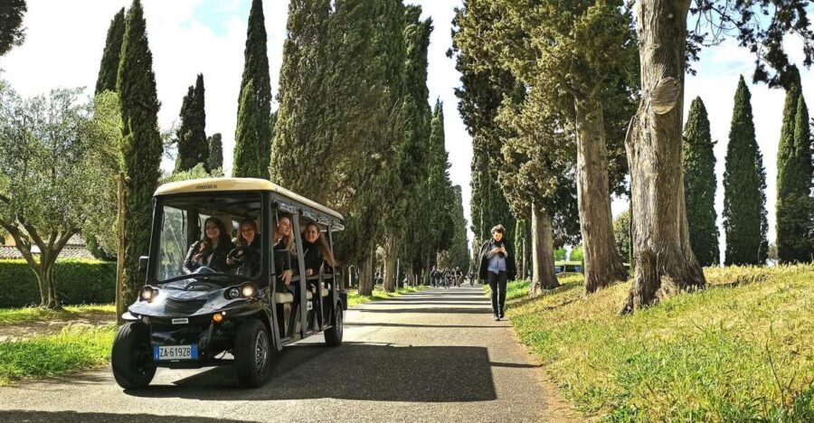 Rome: Official Catacombs Guided Tour with Golf Cart Shuttle - The return ride: protecting your schedule and energy