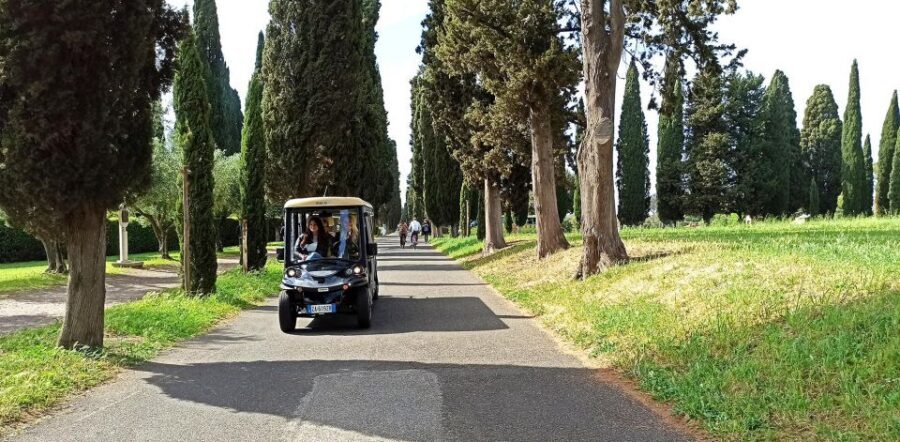 Rome: Official Catacombs Guided Tour with Golf Cart Shuttle - The 35-minute ride out: comfortable transport with a different rhythm