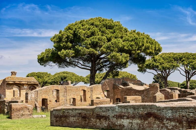Rome: Ostia Antica Archaeological Park Ticket & Audio App - Adding Castle of Julius II and the port-side sites