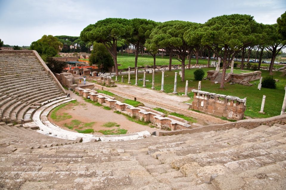 Rome: Ostia Antica Half Day Semi-Private Tour with Guide - Teatro di Ostia: Entertainment for a City of Thousands