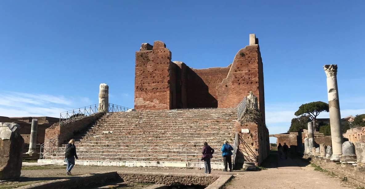 Rome: Ostia Antica Private Van Tour with an Archaeologist - The Major Site Stops: Forum, Temples, Basilica, and More