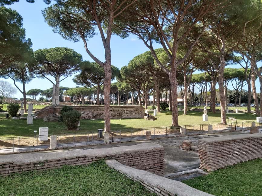 Rome: Ostia Antica Tour From Rome - Taking the break: where to pause, cool down, and regroup