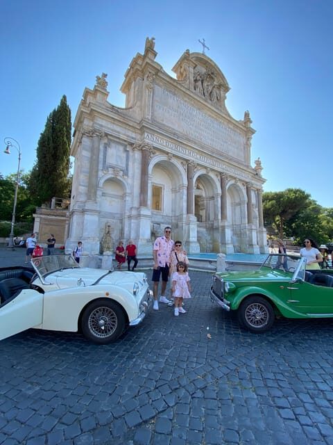 Rome Panoramic Tour by Vintage Cabrio Classic Car - A 2.5-hour Rome panoramic ride that actually feels special