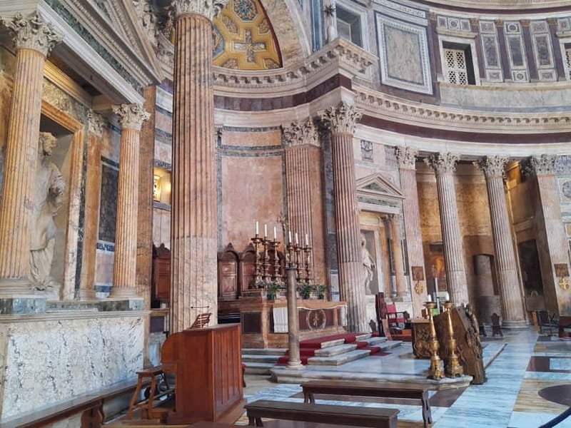 Rome: Pantheon Priority Entry Ticket & Audio Guide App - What you’ll notice once the stories start: dome, marble, pavement, and tombs