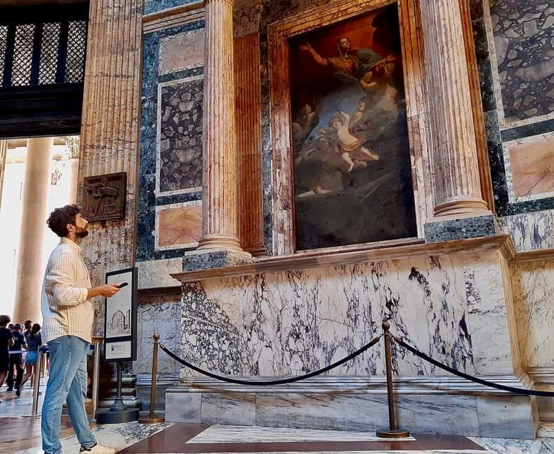 Rome: Pantheon Priority Entry Ticket & Audio Guide App - Getting in: mobile e-tickets, QR app setup, and the Pantheon rules