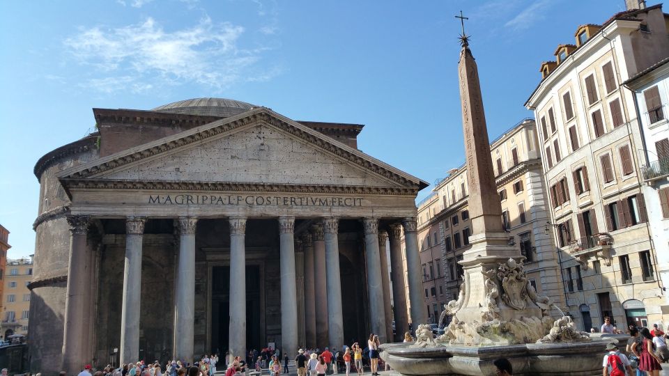 Rome: Pantheon Small Group Tour with Skip-The-Line Entry - What’s Included (and What That Means for Your Time)