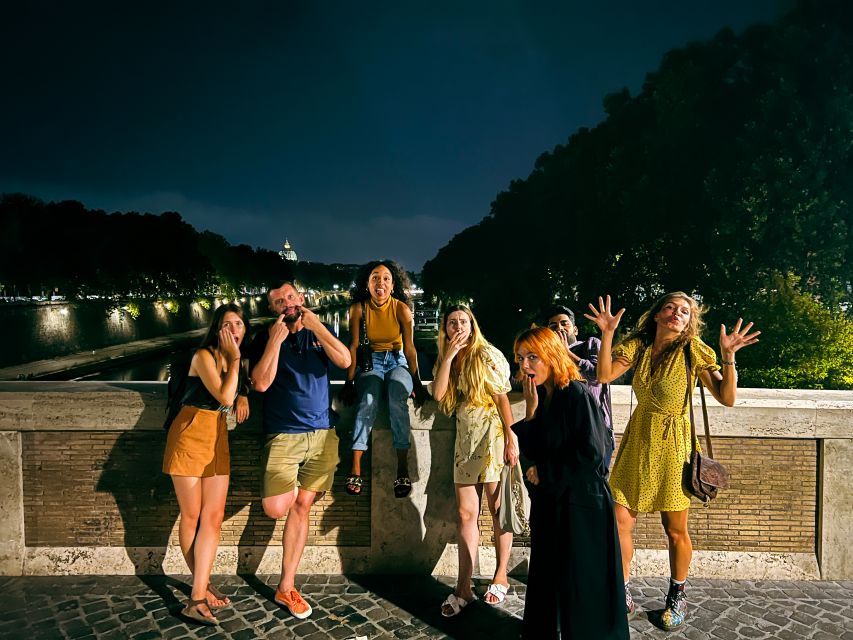 Rome: Paranormal Night Walking Tour & Secret Backstreets - Ponte Sisto: where the bridge stories get graphic