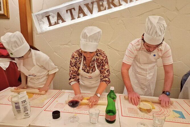 Rome: Pasta Cooking Class, Dinner & Wine in Authentic Restaurant - Key highlights