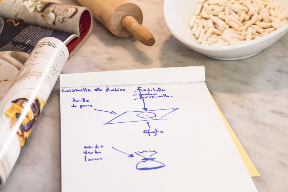 Rome: Pasta Cooking Class in a Professional Pasta Laboratory - Your meal: ravioli fillings, Roman sauces, and wine pairing