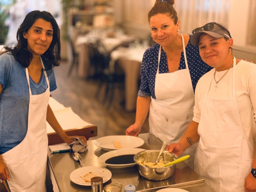 Rome: Pasta & Tiramisu Class with Free Flowing Fine Wine - Your 3-Course Meal: Eating What You Made