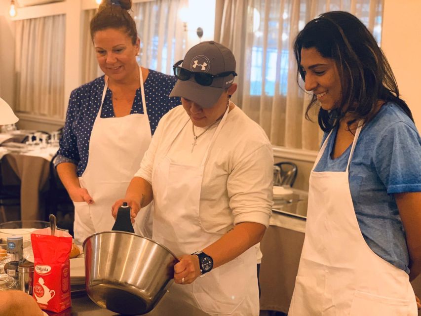 Rome: Pasta & Tiramisu Class with Free Flowing Fine Wine - Dietary Options and the Gluten Catch
