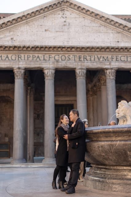 Rome: Personalized Photoshoot outside the Colosseum - Posing help you’ll actually use: comfort beats awkward