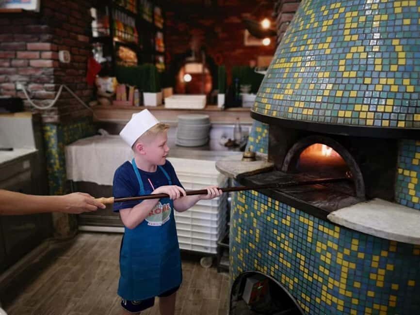 Rome: Pizza & Tiramisu Making Class - Your Hands-On Work Station (Up to 7 People)