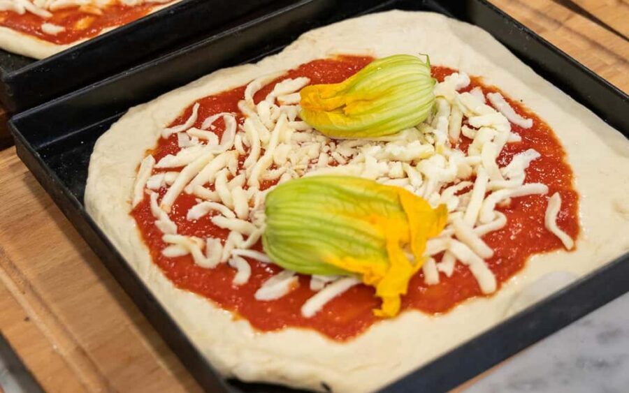 Rome: Pizza & Tiramisu Making Class with Wine & Limoncello - Pizza Making in Rome: Dough Stretching, Toppings, and Baking to Crisp