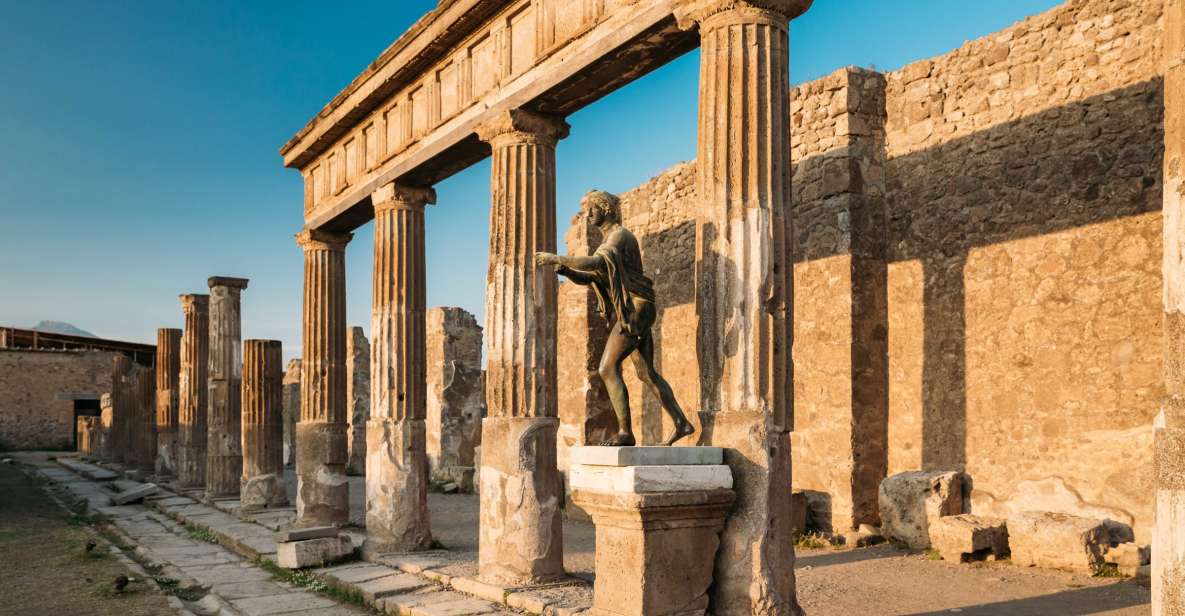 Rome: Pompeii and Naples Day Trip with Pompeii Entry Ticket - Pompeii in your hands: skip-the-line entry and choosing audio vs live guide