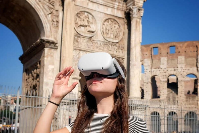 Rome: Priority Access to Colosseum and Forum with Virtual Reality Tour - VR Reconstruction With Meta Quest 2 and 360-Degree Look-Around