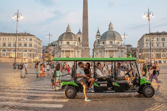 Rome Private 2-Hour Tour with Hotel Pickup - Hotel Pickup in a Green Golf Cart: The Logistics You’ll Feel Immediately