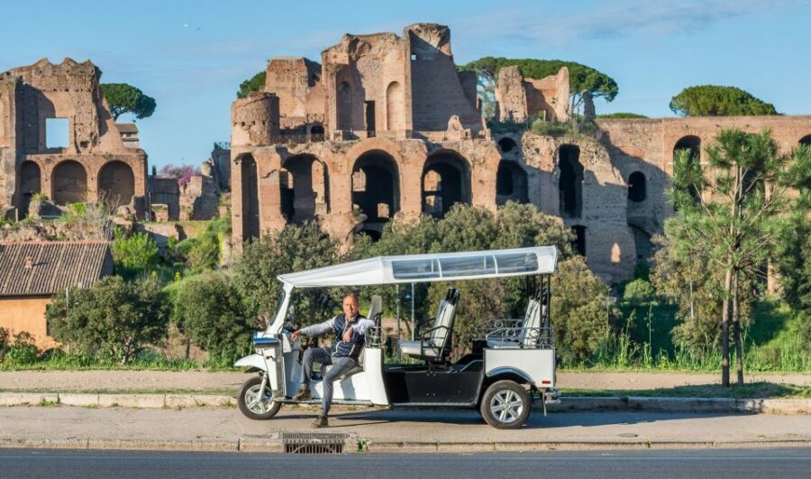 Rome: Private City Tour by Electric Tuk Tuk - Circus Maximus: Imagining Chariots Where the City Moves Now