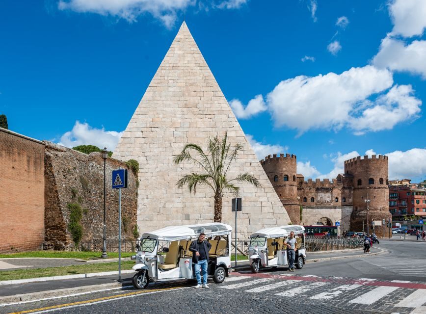 Rome: Private City Tour by Electric Tuk Tuk - Trevi Fountain: Big Icon Energy, With Less Time Lost