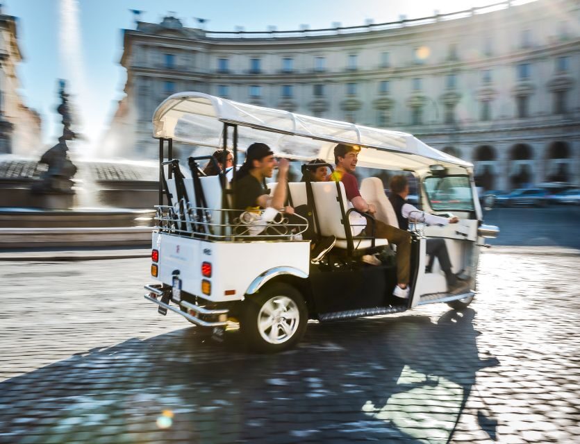 Rome: Private City Tour by Electric Tuk Tuk - Comfort on Cobblestones: How the Ride Actually Feels