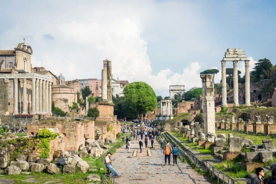 Rome: Private Colosseum Experience and Ancient Ruins Tour - Basilica of Maxentius and Temple of Caesar: Quick Stops With Meaning