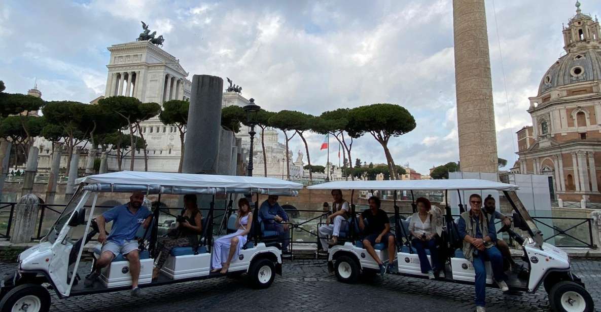 Rome: Private Customizable 3-Hour Golf Cart City Tour - Why Rome by golf cart feels like a smart first move