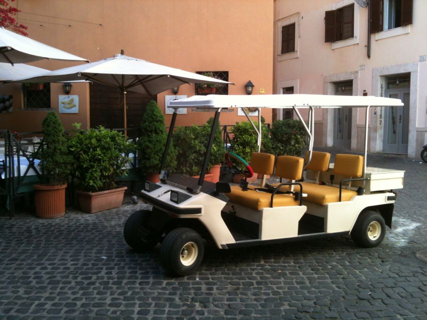 Rome: Private Customizable 3-Hour Golf Cart City Tour - Meeting your driver-guide and building your exact day