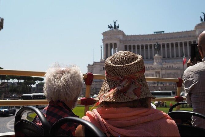 Rome Private Double Decker Open Bus Panoramic GuidedTour | Exclusive Sightseeing - From Largo di Villa Peretti to a private Rome from two levels