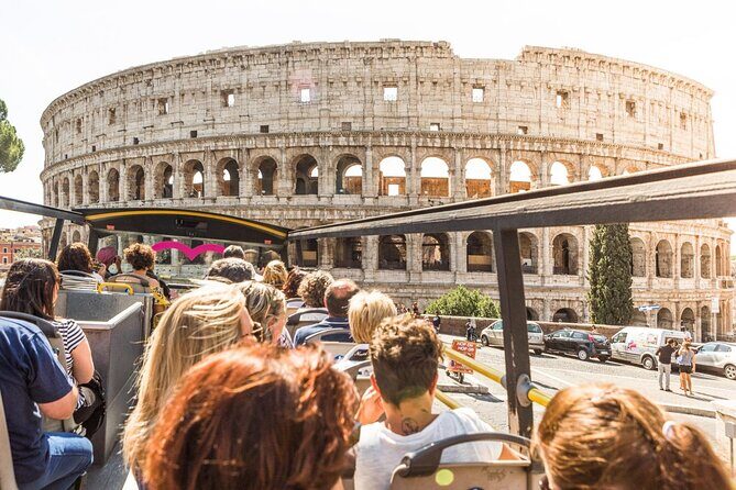 Rome Private Double Decker Open Bus Panoramic GuidedTour | Exclusive Sightseeing - Castel Sant’Angelo on the Tiber and St. Peter’s Square without the maze
