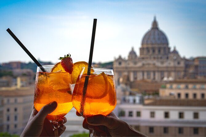 Rome: Private Food & Aperitivo Tour with Vatican Views - Via Vespasiano: Vatican views while you sip artisan beer and eat Trapizzino