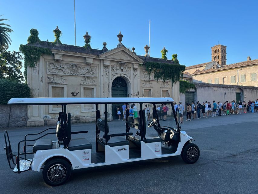 Rome: Private Golf Cart City Highlights Tour - Eco-Friendly Ride, Pick-Your-Route Freedom, and a Realistic Pace