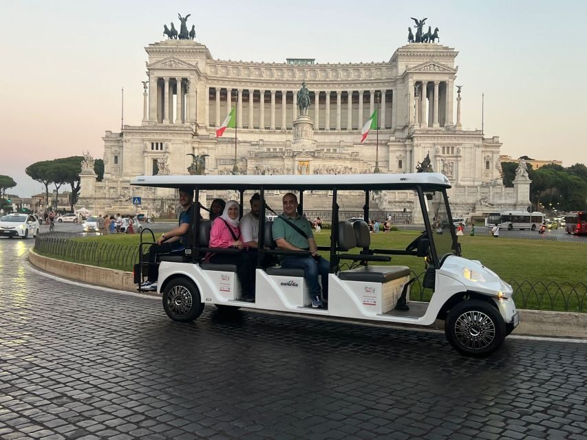 Rome: Private Golf Cart City Highlights Tour - Circus Maximus, Mouth of Truth, and the Theatre of Marcellus