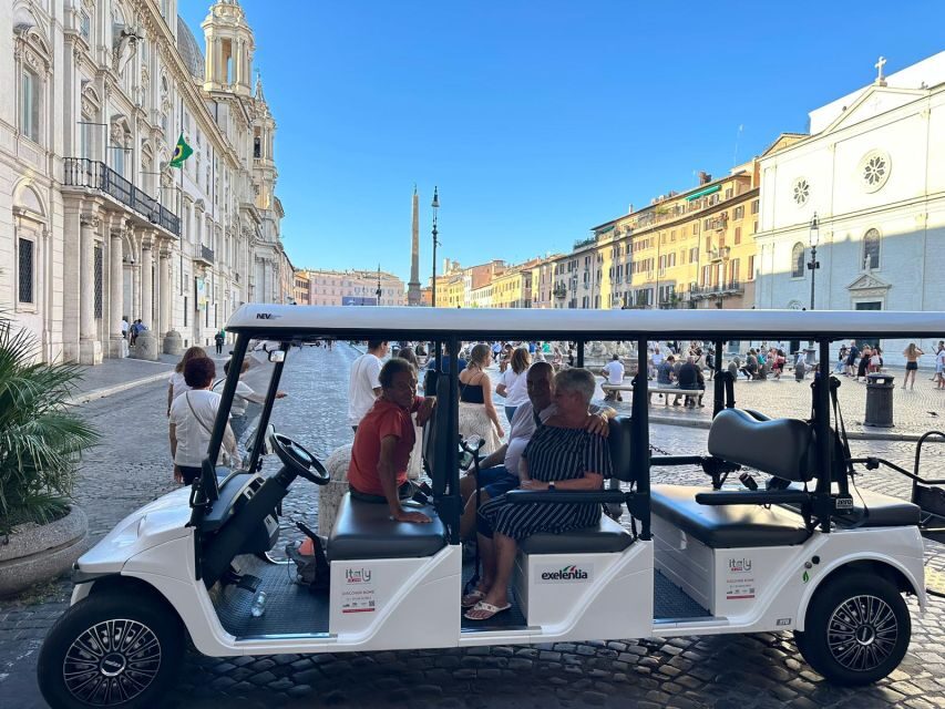 Rome: Private Golf Cart City Highlights Tour - Price and Value: What $864.99 Per Group Really Buys You