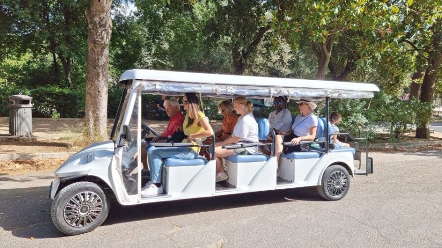 Rome: Private Golf Cart Tour - Castel Sant’Angelo: Hadrian’s Tomb to Angel-Top Fortress