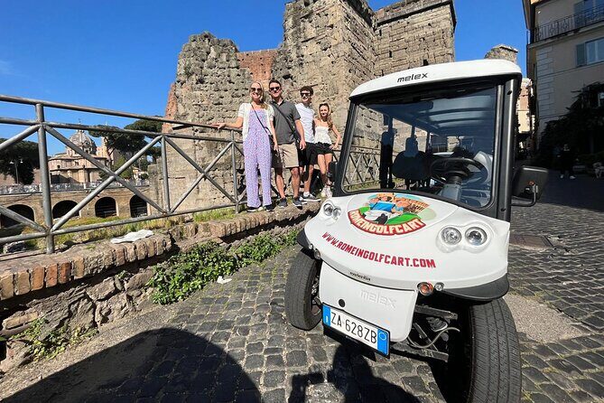 Rome Private Golf Cart tour of Catacomb and Ancient Appian Way - Pyramid of Caius Cestius: a rare Roman pyramid that actually survives