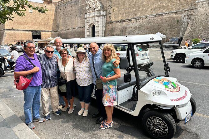 Rome Private Golf Cart tour of Catacomb and Ancient Appian Way - Tickets, timing, and what to expect at each stop