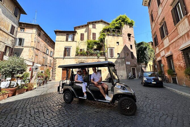 Rome Private Golf Cart tour of Catacomb and Ancient Appian Way - Aventine Hill stops: Giardino degli Aranci, Santa Sabina, and the look-over-the-city moment