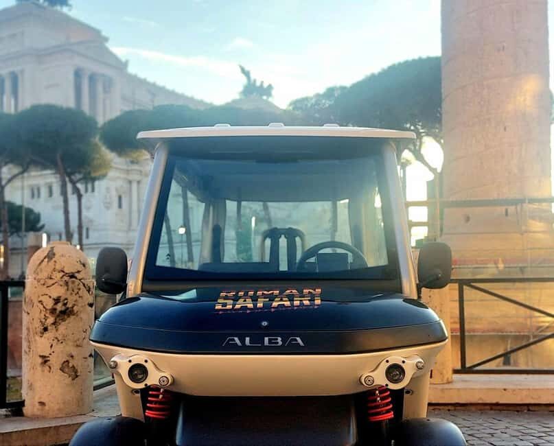 Rome: Private Golf Cart tour with a Local Guide - Rome by Golf Cart: Quiet Power and Smart Routing