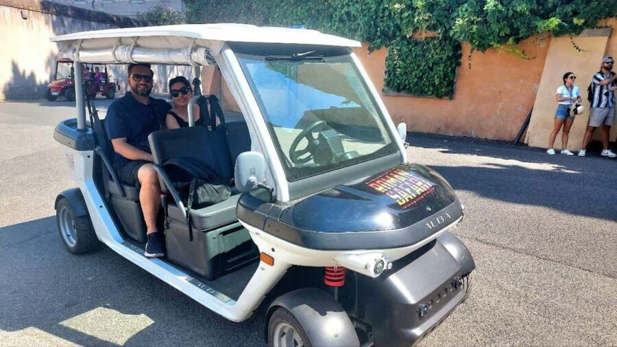 Rome: Private Golf Cart tour with a Local Guide - Altar of the Fatherland and the Colosseum Stop That Actually Works