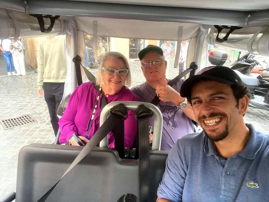 Rome: Private Golf Cart tour with a Local Guide - Choosing 1.5 vs 2.5 Hours Without Feeling Rushed