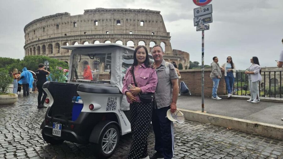 Rome: Private Golf Cart Tour with Artisanal Gelato Tasting - The easiest way to get your bearings in Rome