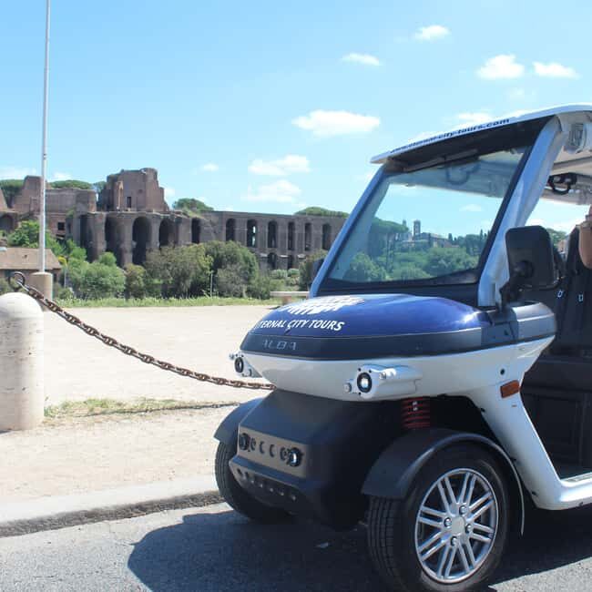 Rome: Private Golf Cart Tour with Artisanal Gelato Tasting - Pantheon and Circus Maximus: where Rome’s brain gets interesting