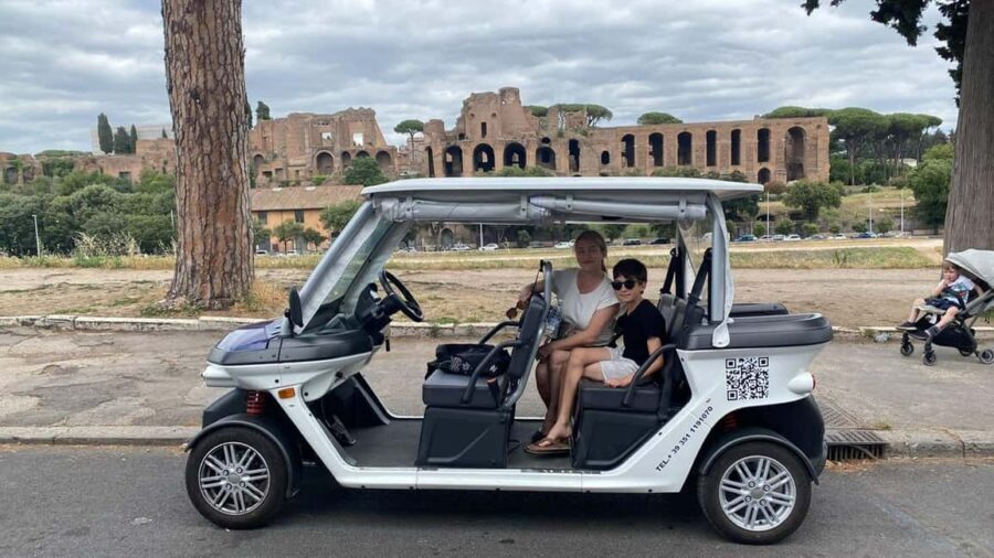 Rome: Private Golf Cart Tour with Artisanal Gelato - Hotel Pickup and the 2–2.5 Hour Route Reality Check