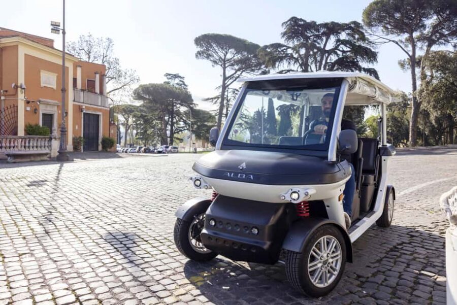 Rome: Private Golf Cart Tour with Driver - Trastevere Photo Stop: A Taste of Rome’s Lived-In Feel