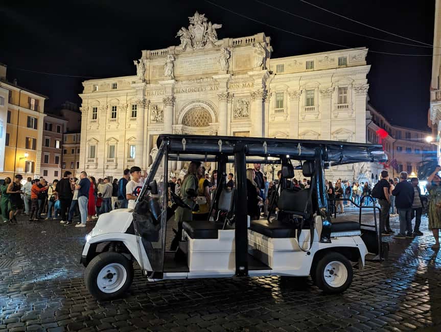 Rome: Private Golf Cart Tour with Hotel Pickup - Your Guide Makes or Breaks the Pace (Adriana and Augusto as Examples)