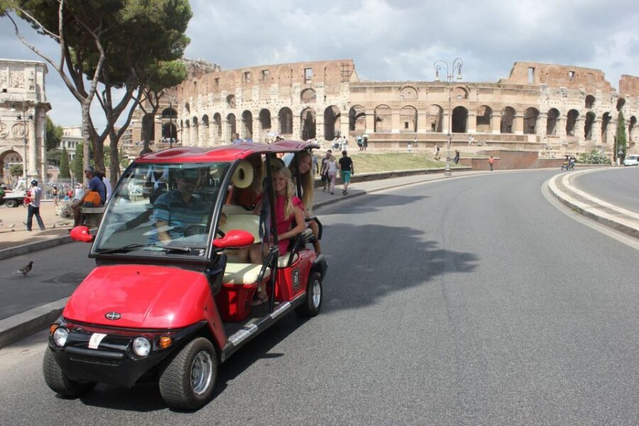 Rome: Private Guided City Highlights Tour by Golf Cart - Why a street-legal golf cart works so well in Rome