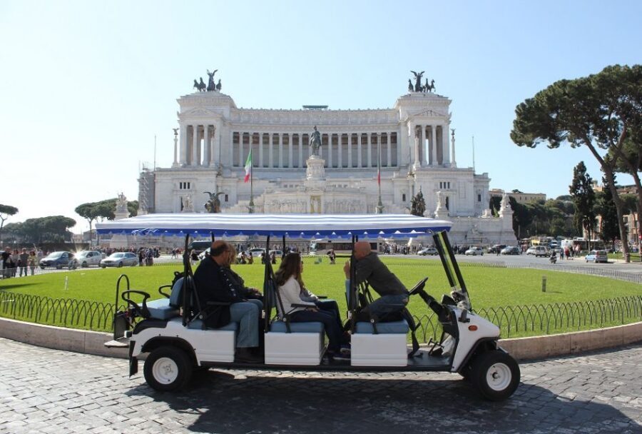 Rome: Private Guided City Highlights Tour by Golf Cart - What I’d pack and plan for: comfort, rain, and photo stops