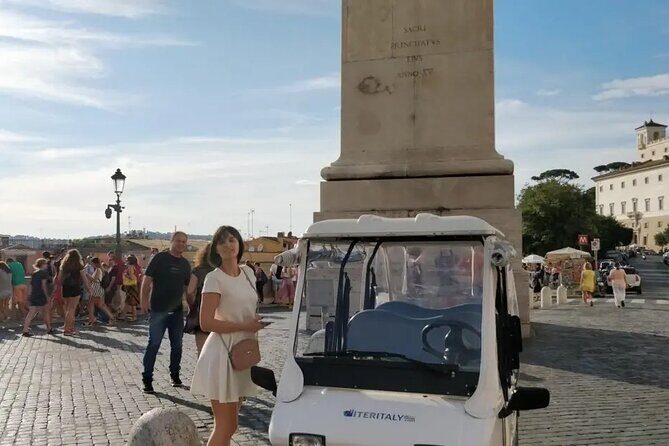 Rome Private Half-Day Tour with Option Golf Cart or Classic eFiat - Key highlights worth knowing
