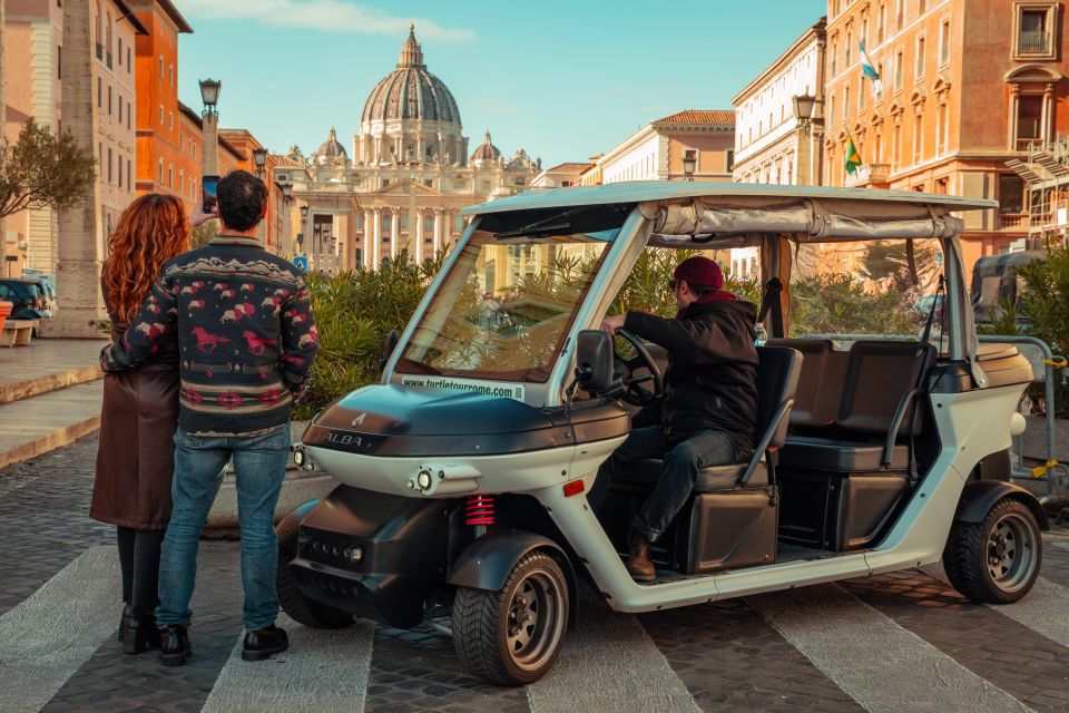 Rome: Private Highlights Tour by Golf Cart - From the Forum area to the Colosseum: Rome’s ancient core, paced right